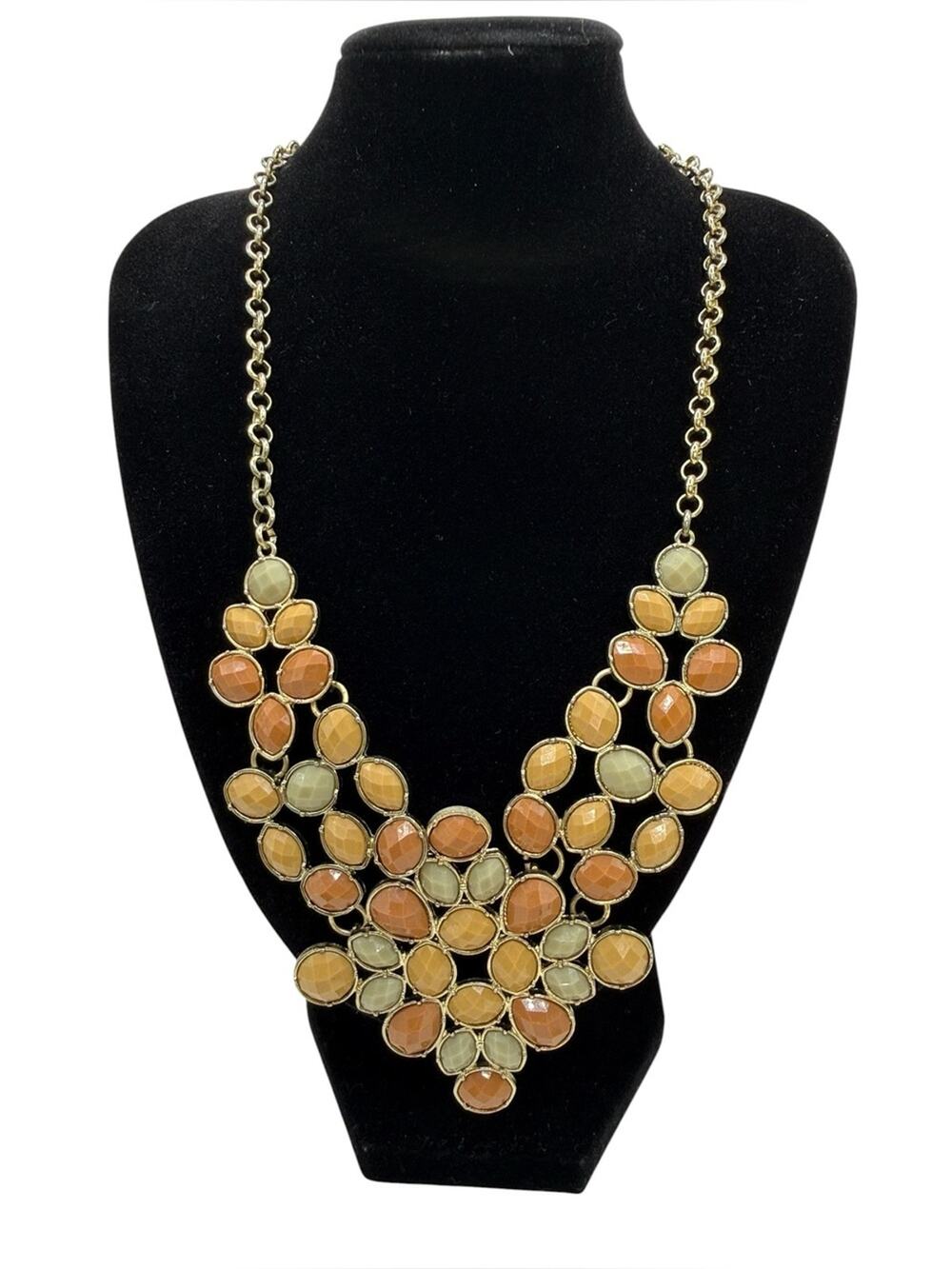 Francesca's Collection Statement Bib Necklace - Fashion Jewelry